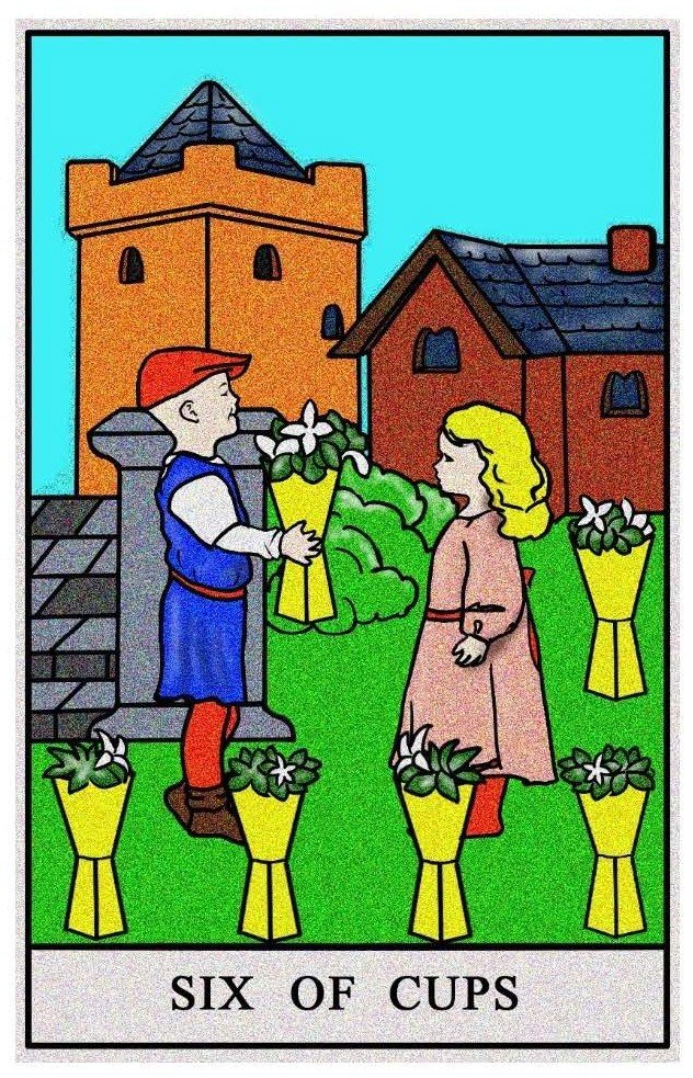 Boston Tarot Reading - The Six of Cups