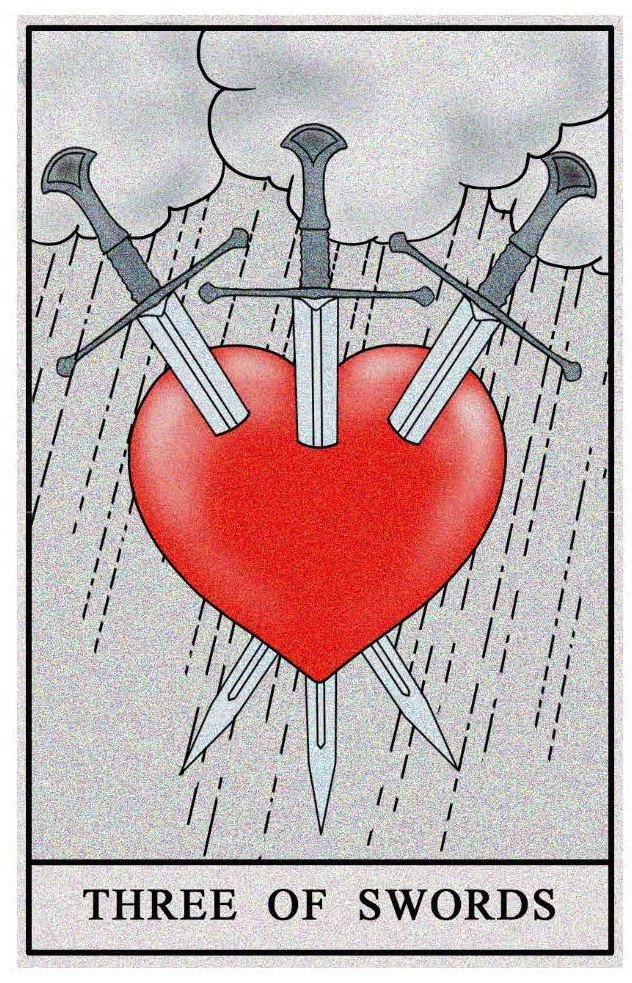 Boston Tarot Reading - The Three of Swords