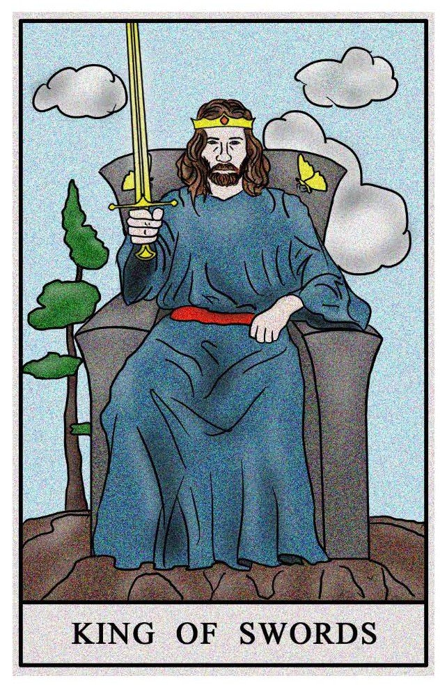 Boston Tarot Reading - The King of Swords