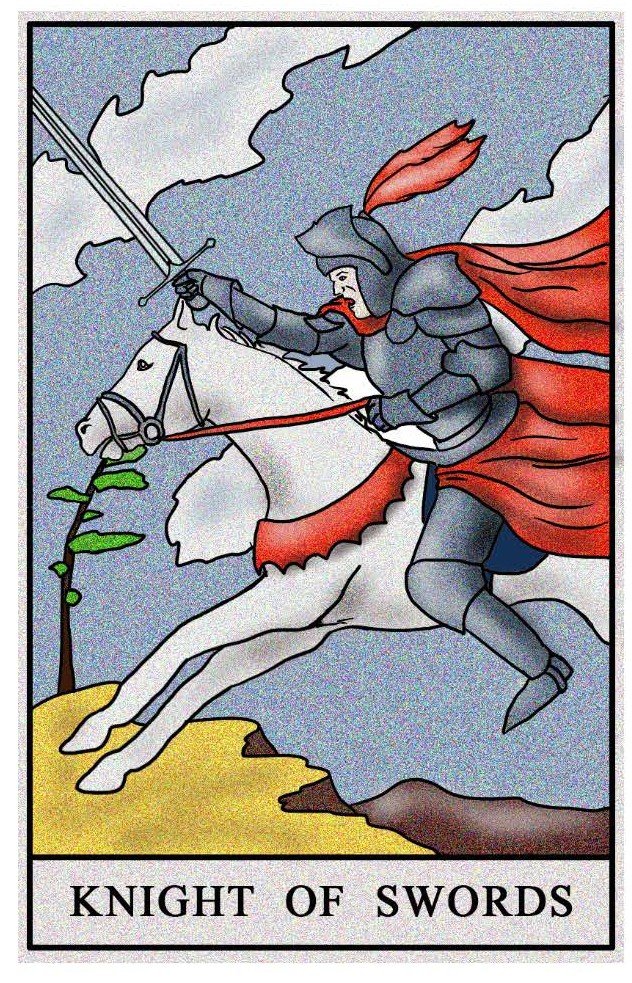 Boston Tarot Reading - The Knight of Swords