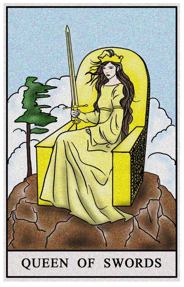Boston Tarot Reading - The Queen of Swords
