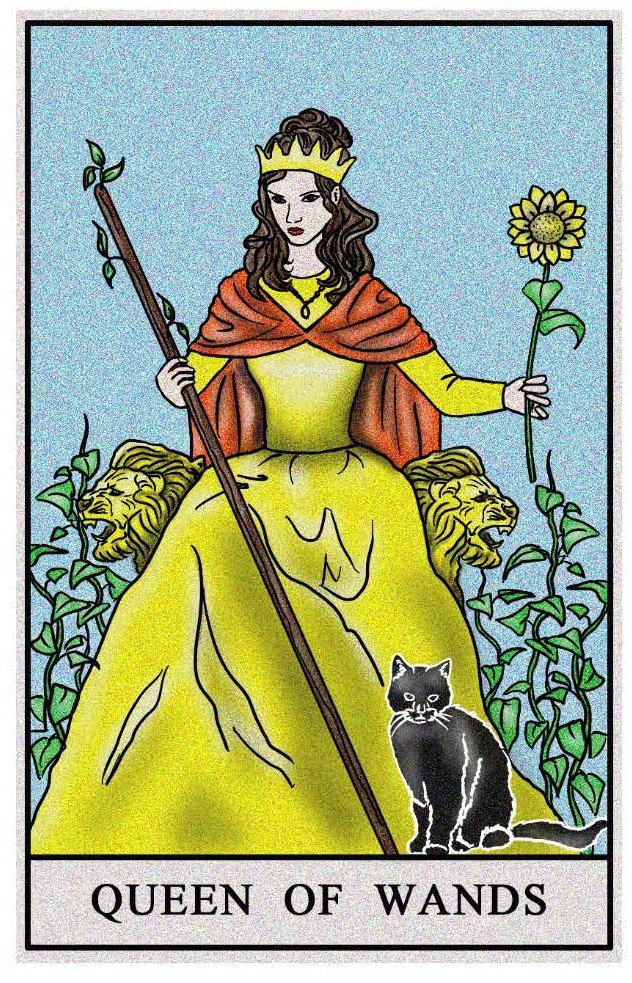 Boston Tarot Reading - The Queen of Wands